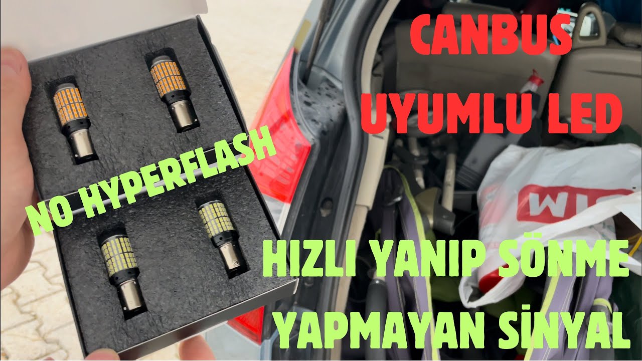 HIZLI YANIP S&Ouml;NMEYEN LED SİNYAL AMPUL&Uuml;