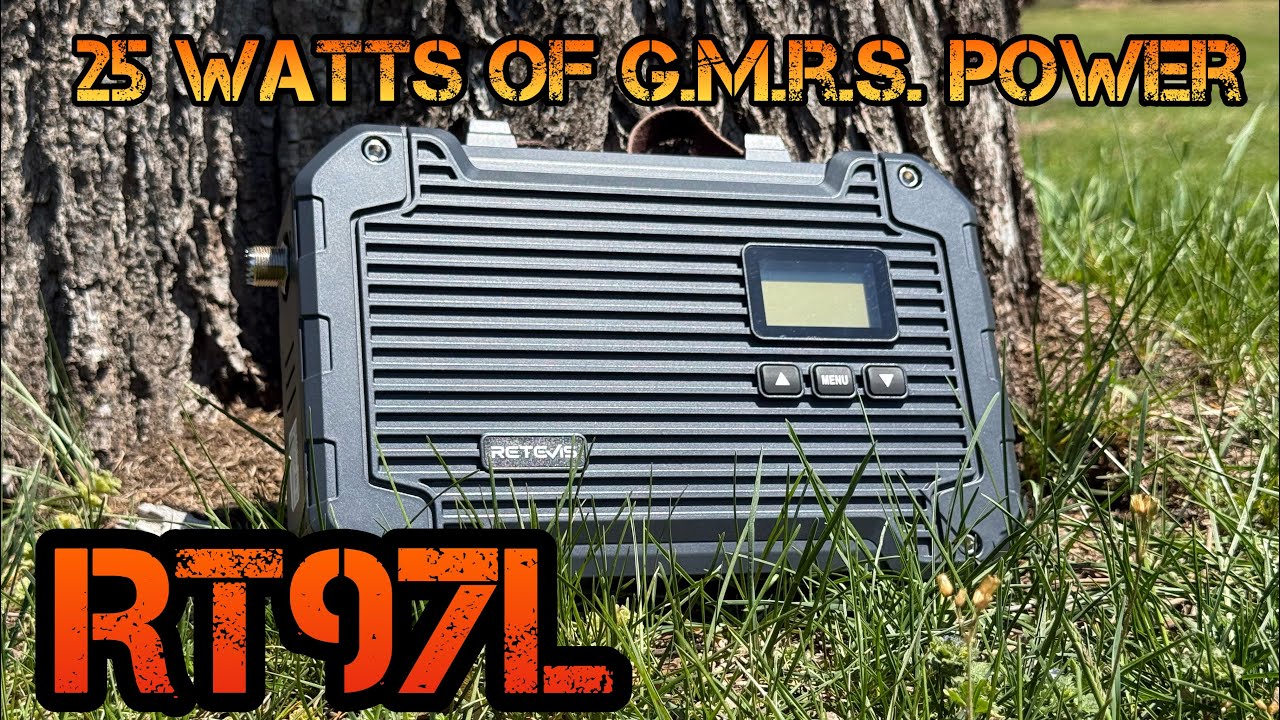 Let’s look at the Retevis RT97L 25 watt portable G.M.R.S. Repeater