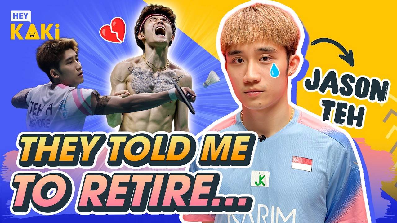 Journey Of Self-Doubt To Success With Singapore Badminton Player (Jason Teh) | HeyKaki 23 Questions