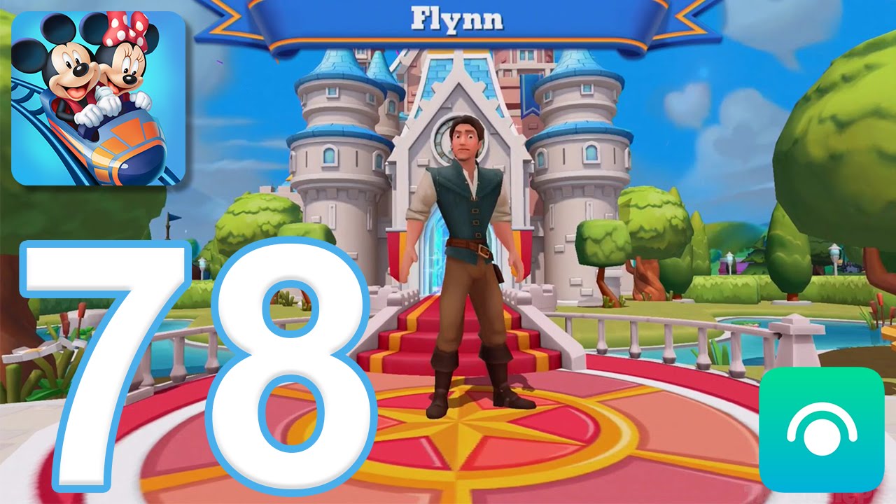 Disney Magic Kingdoms - Gameplay Walkthrough Part 78 - Level 27, Flynn (iOS, Android)