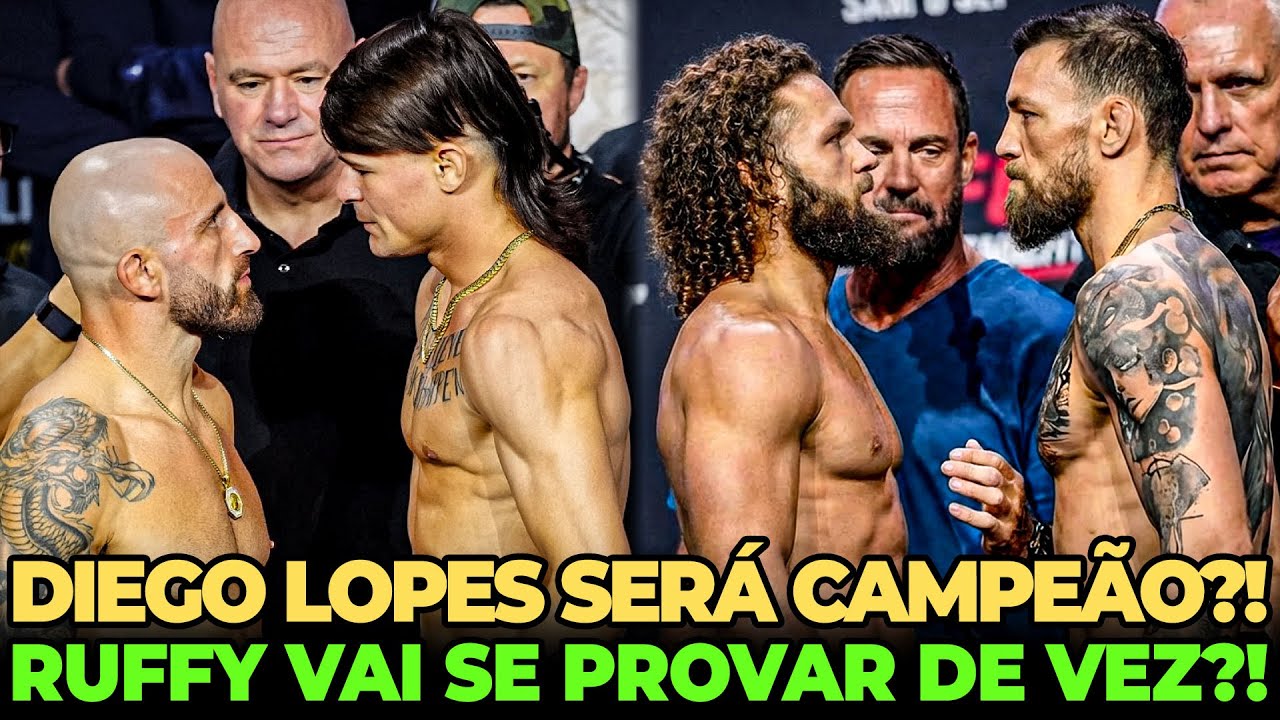 PALPITES PRÉ UFC 325! DIEGO SAI CAMPEÃO?! RUFFY VAI SE RECUPERAR?!