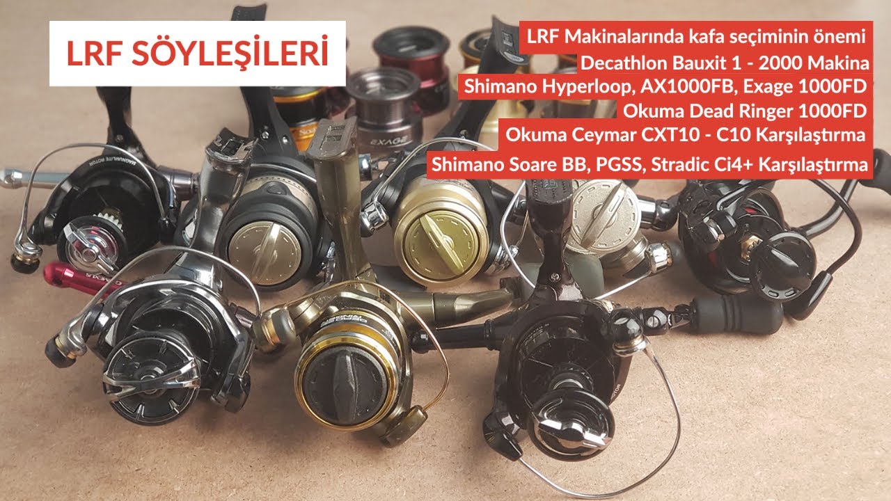 LRF Makinesi Seçimi: Okuma mı Shimano mu? Decathlon mu? SOARE serisi ve diğerleri...