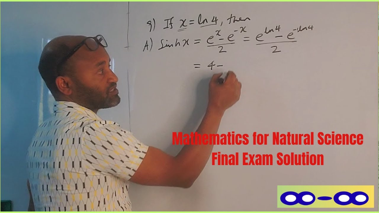 Part 6 Mathematics for Natural Science final exam solution