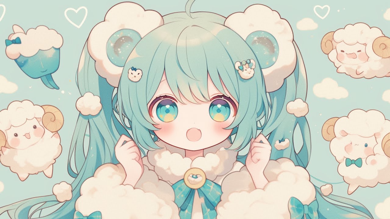 ふわふわしている/初音ミク【オリジナル曲】It's fluffy/Hatsune Miku