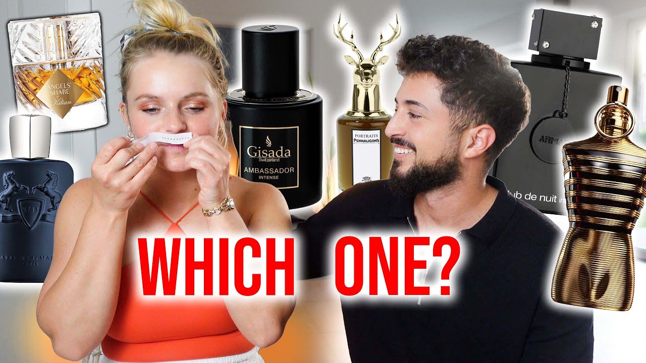 10 Woman Magnets tested by my girlfriend! Which men's fragrance is the BEST?