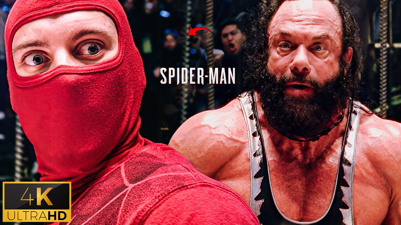 Spider-Man vs Bone-Saw Wrestling Match