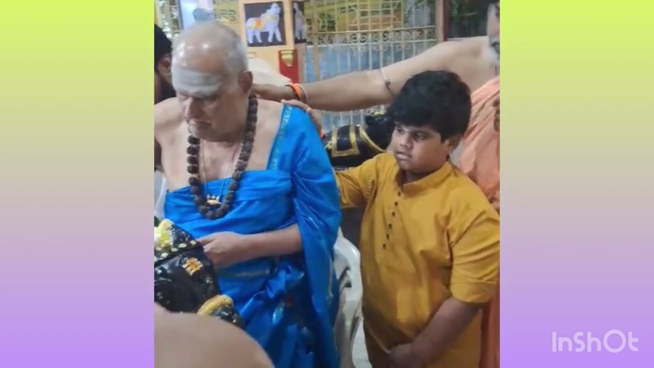14.2.26నందీశ్వరునికి ప్రత్యేక అభిషేకాలుపూజ్య పీఠాధిపతి డా.అత్తలూరి మృత్యుంజయ శర్మ గారు నిర్వహించారు