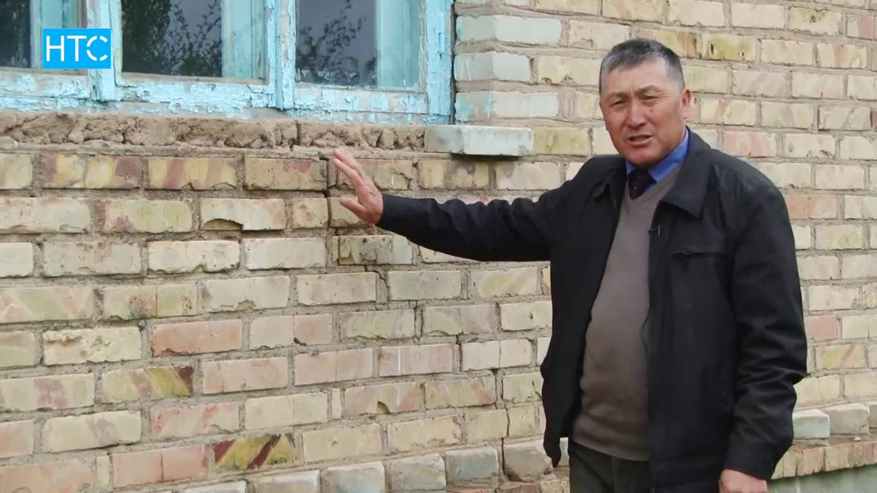 Чоң-Дөбө айылындагы мектеп авариялык абалда / НТС / 17.05.16