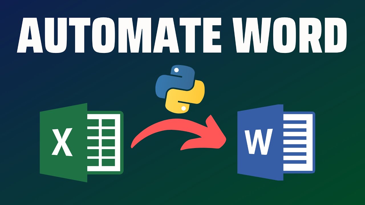 How to Automate Word Documents Using Python