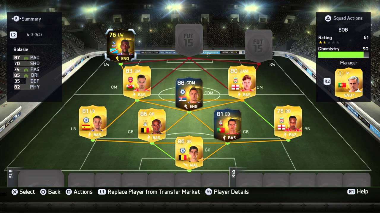 FIFA 15 EPIC SQUAD BUILDER