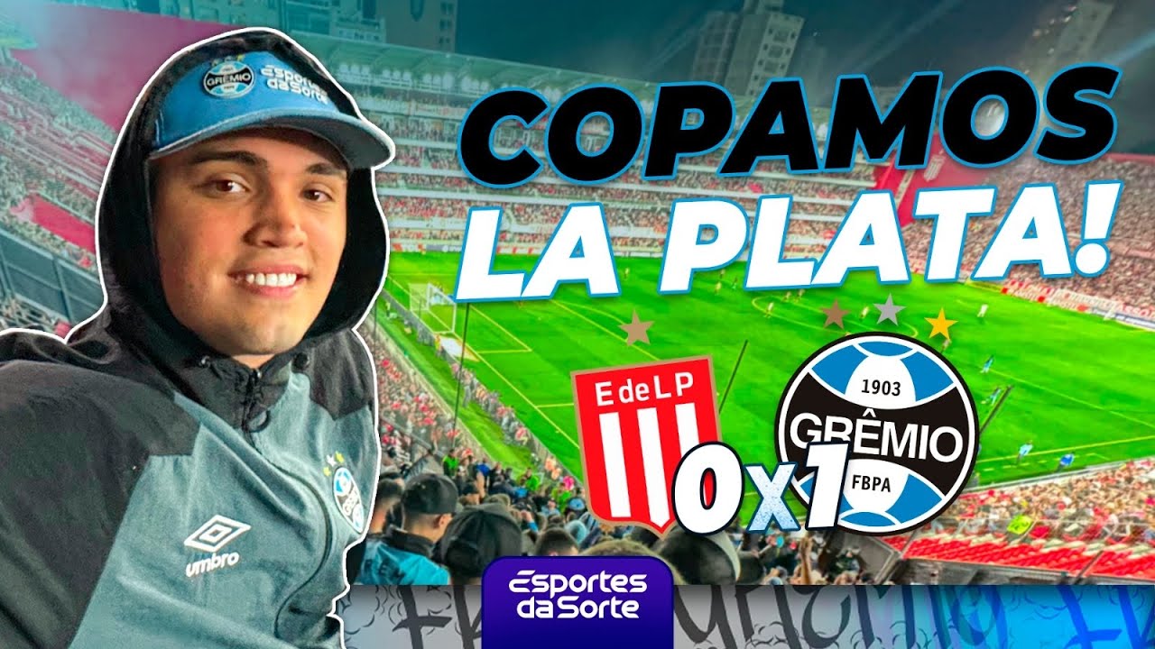 ESTUDIANTES 0x1 GRÊMIO - COPAMOS LA PLATA!