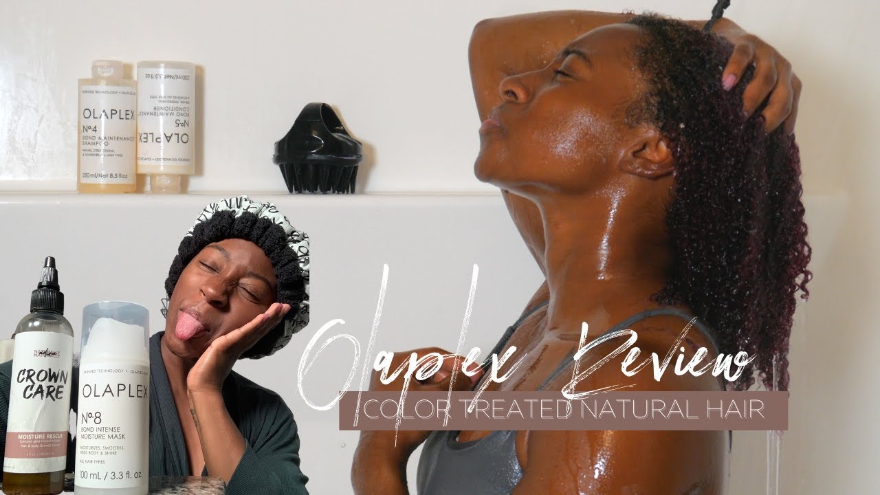 OLAPLEX ON NATURAL HAIR | 3 Month Review | No.4, No.5 & No.8