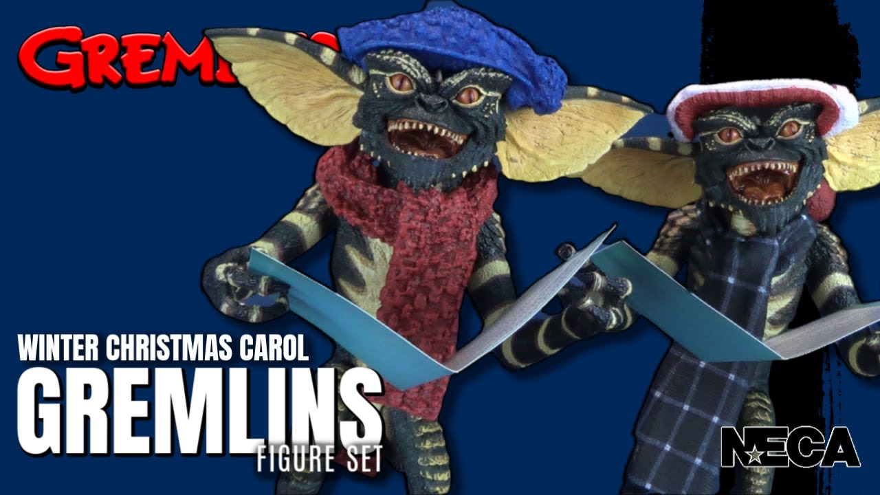 NECA Gremlins Winter Christmas Carol Winter Scene 2 Pack Target Exclusive | Video Review #HORROR