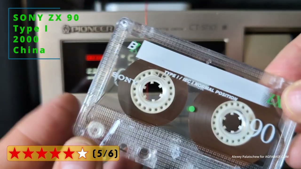 Sony ZX 90 Type I China 2000_Compact Cassette