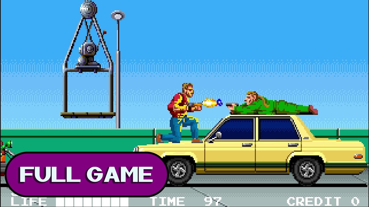 Crime City ARCADE FULL GAME Longplay Gameplay Walkthrough Playthrough VGL