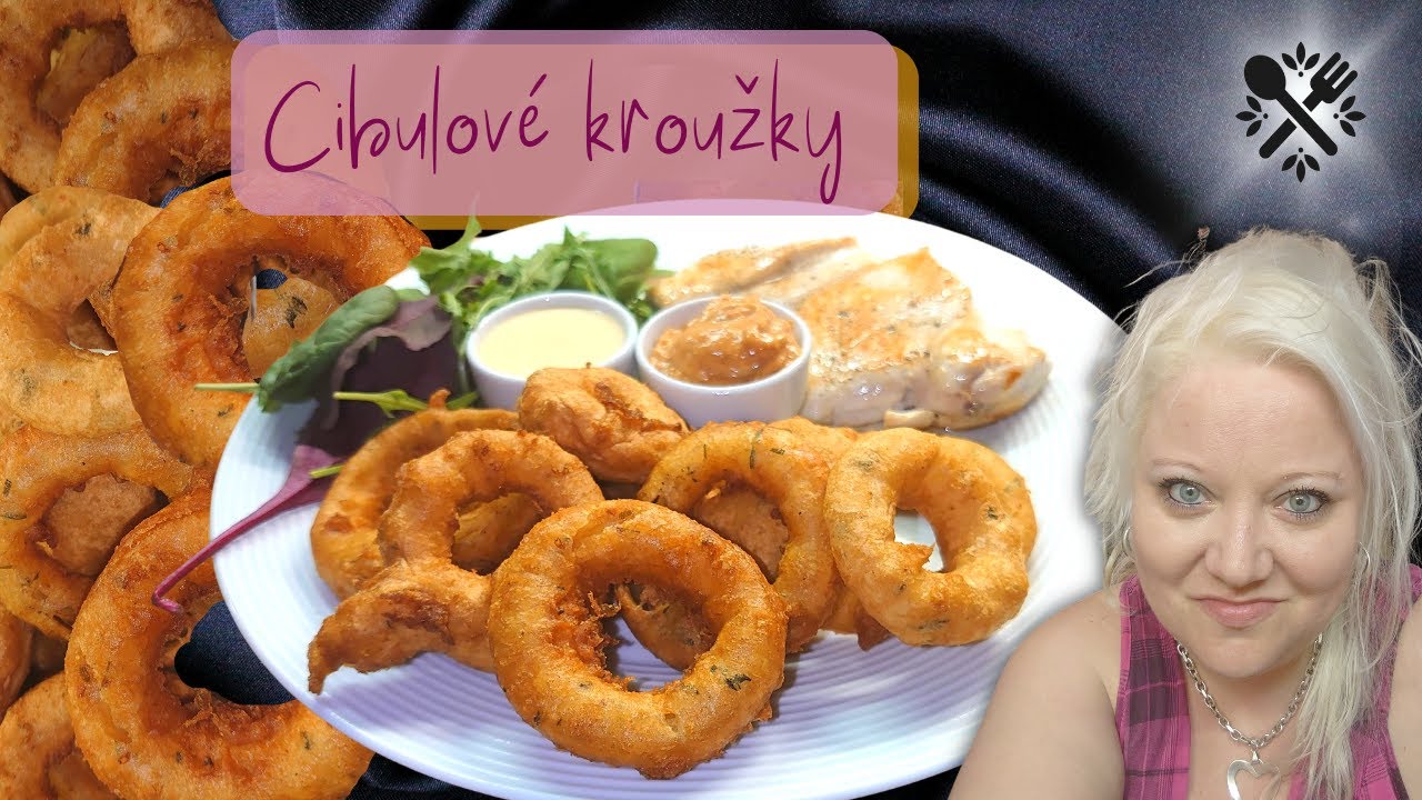 Cibulové kroužky! Lepší než ve FASTFOODU! Cibulové kroužky s pivem ♥ (onion rings)