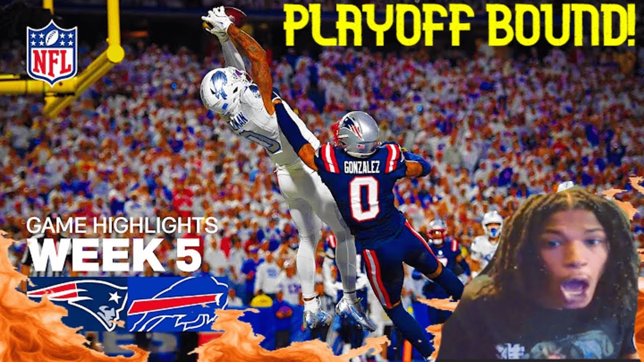 THIS THE PATS I KNOW - PATRIOTS VS BILLS HIGHLIGHTS - REACTION