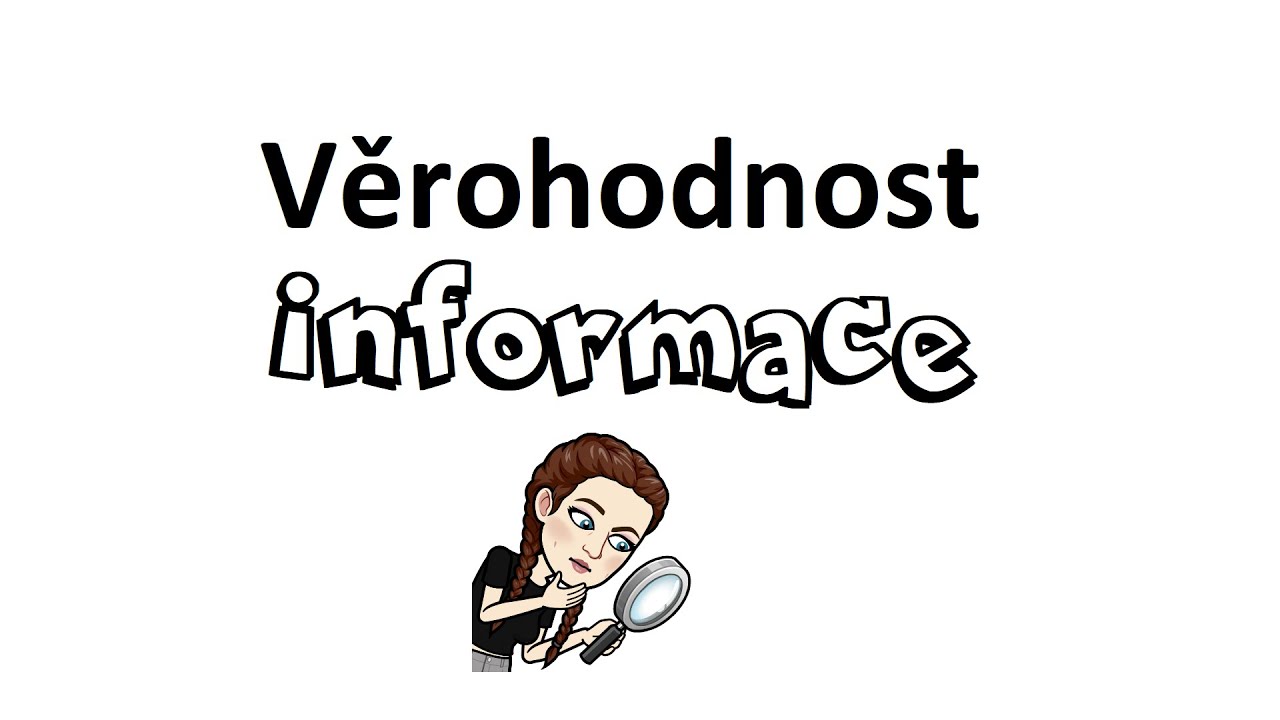 Internet | Ověřov&aacute;n&iacute; informac&iacute;