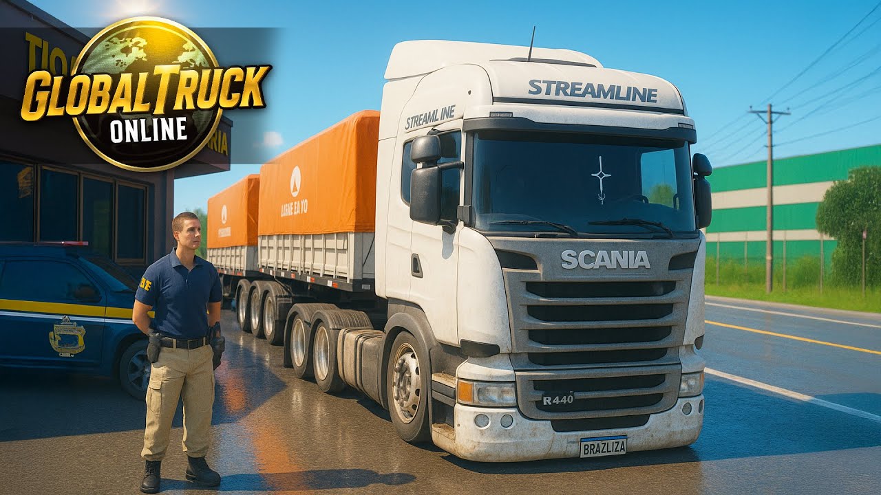 GLOBAL TRUCK ONLINE - REBAIXEI e PERSONALIZEI o NOVO CAMINHÃO e CARRETA