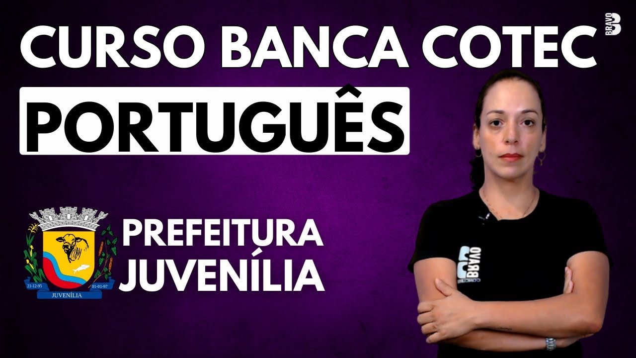 PORTUGUÊS | CORREÇÃO DE PROVA BANCA COTEC | CONCURSO PREFEITURA JUVENÍLIA