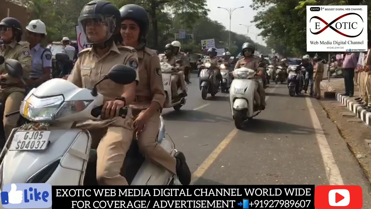 EXOTIC NEWS traffic safety rally SURAT