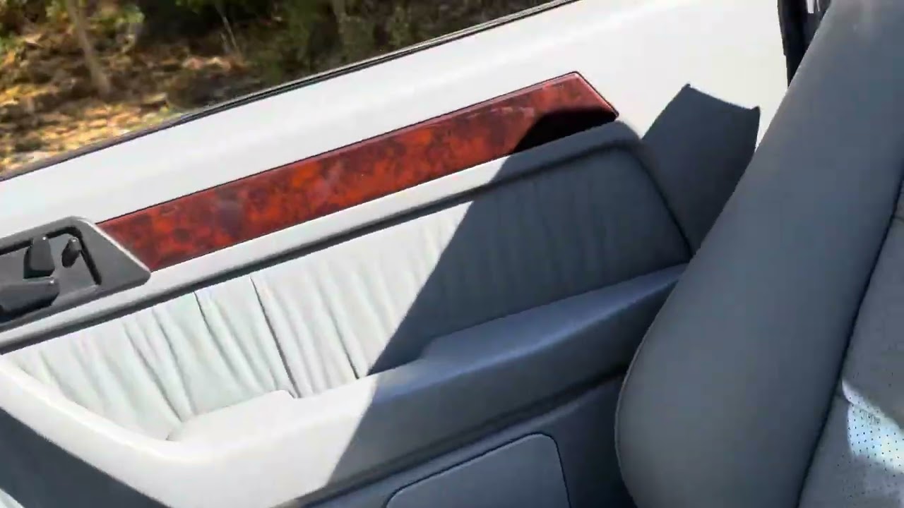 E320 convertible walk around/function check