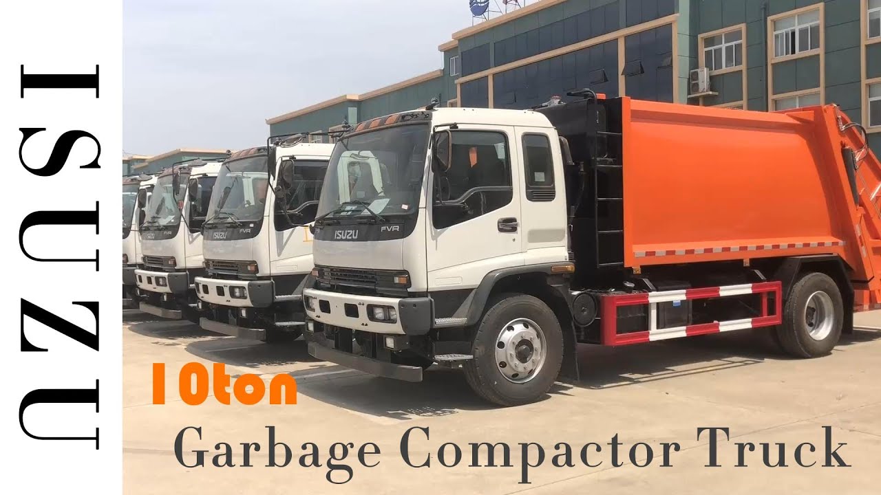ISUZU FTR 14m3 Garbage Compacting Vehicle for City Sanitation