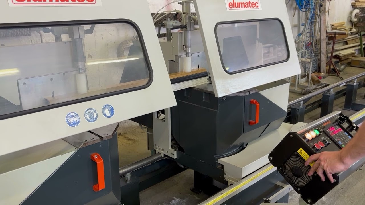 Double mitre saw elumatec DG 104/01 + E 255