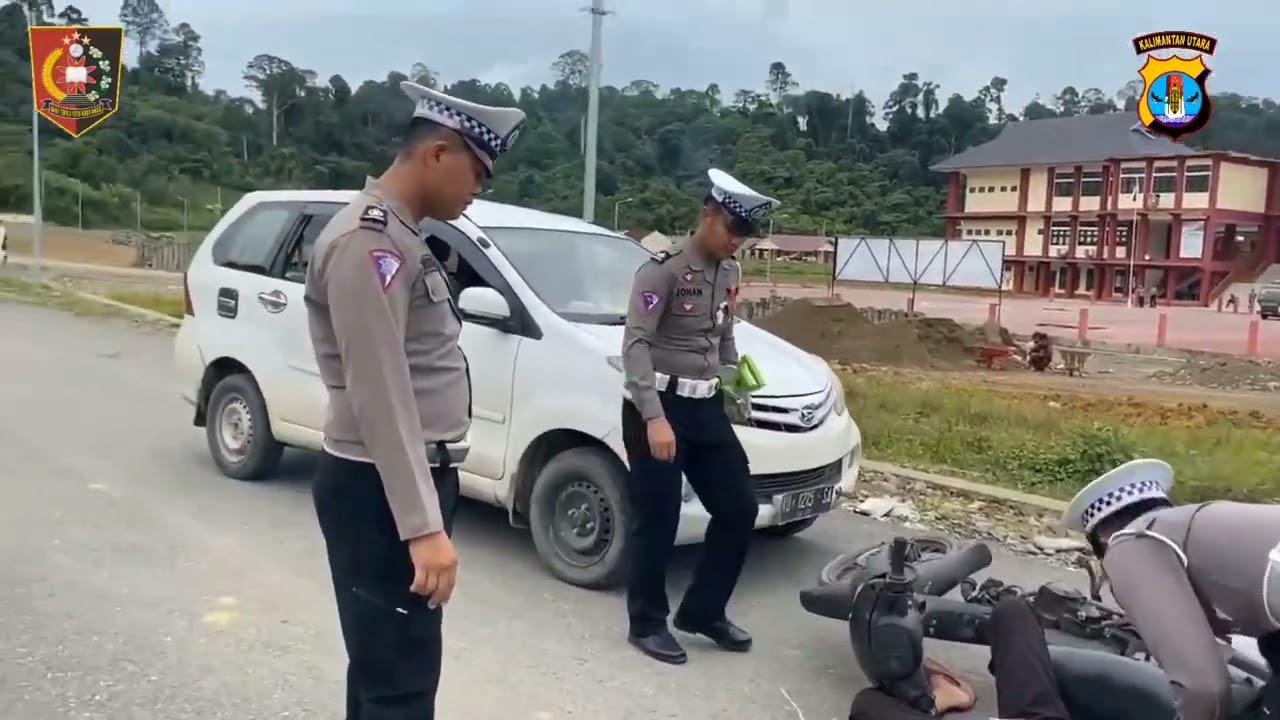 Praktek TPTKP dan Olah TKP Laka Lantas di SPN Polda Kaltara #ssdmpolri #polripresisi#poldakaltara