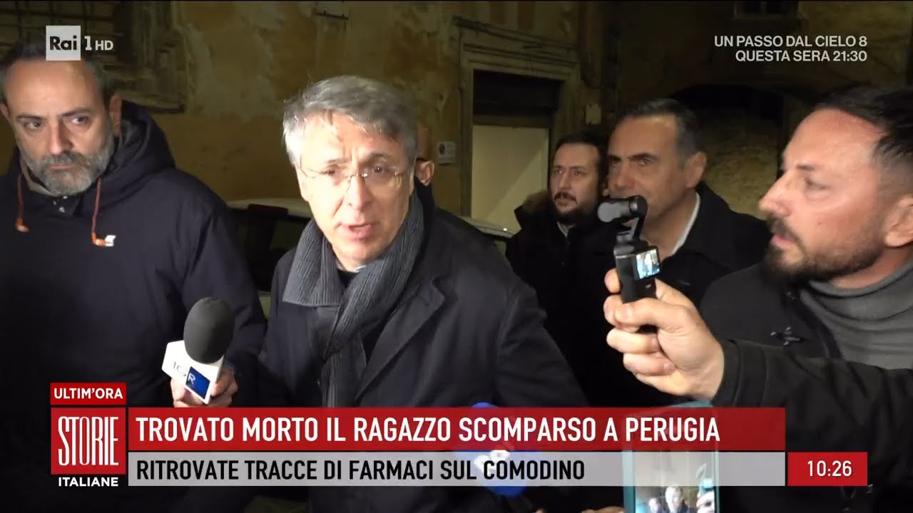 Trovato morto il ragazzo scomparso a Perugia - Storie italiane 30/01/2025