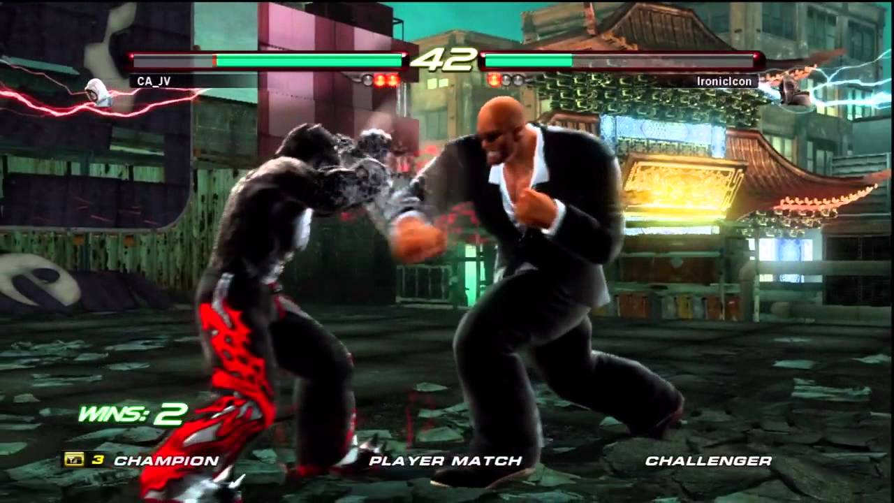 Tekken 6 Dragonv & Marduk vs Armor King Matches #5 7/3/11