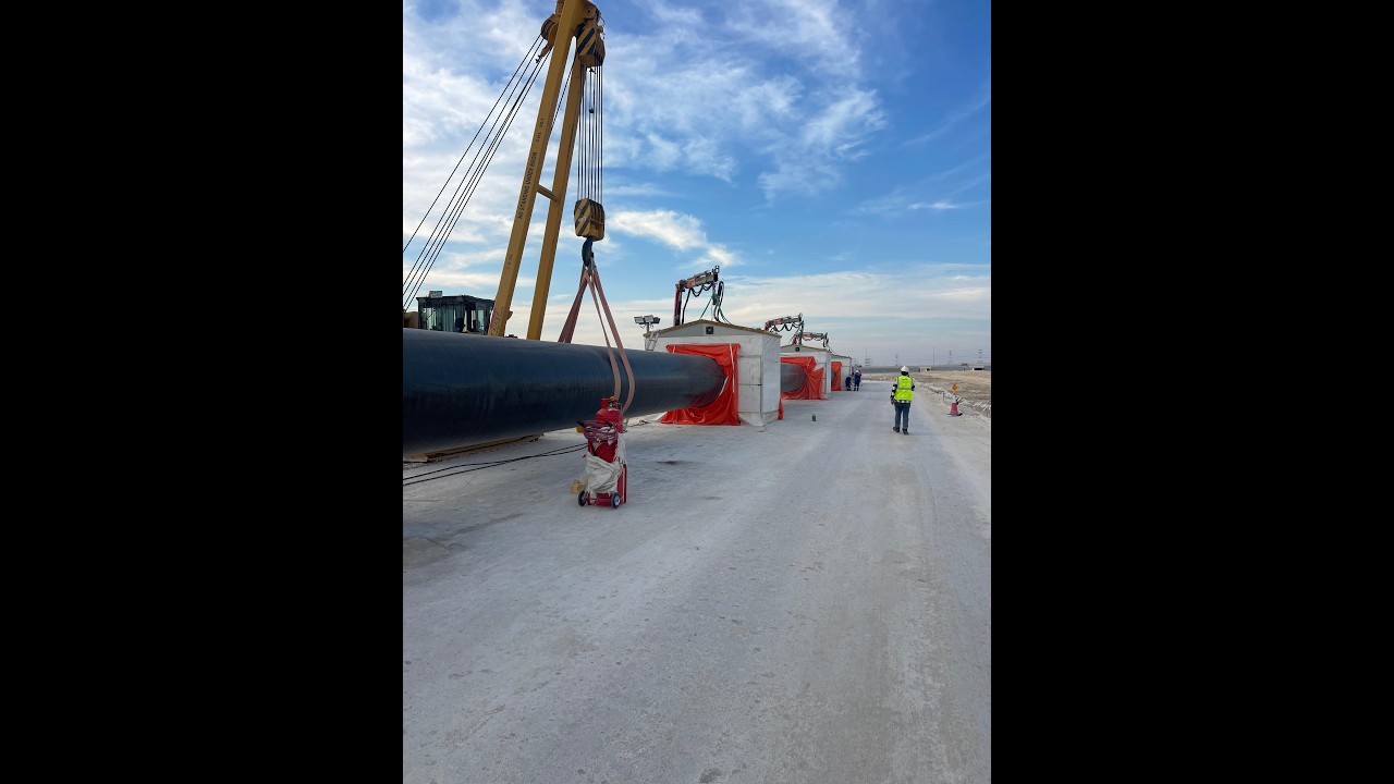 Pipeline infrastructure automatic welding process explained - mainline - Qapqa