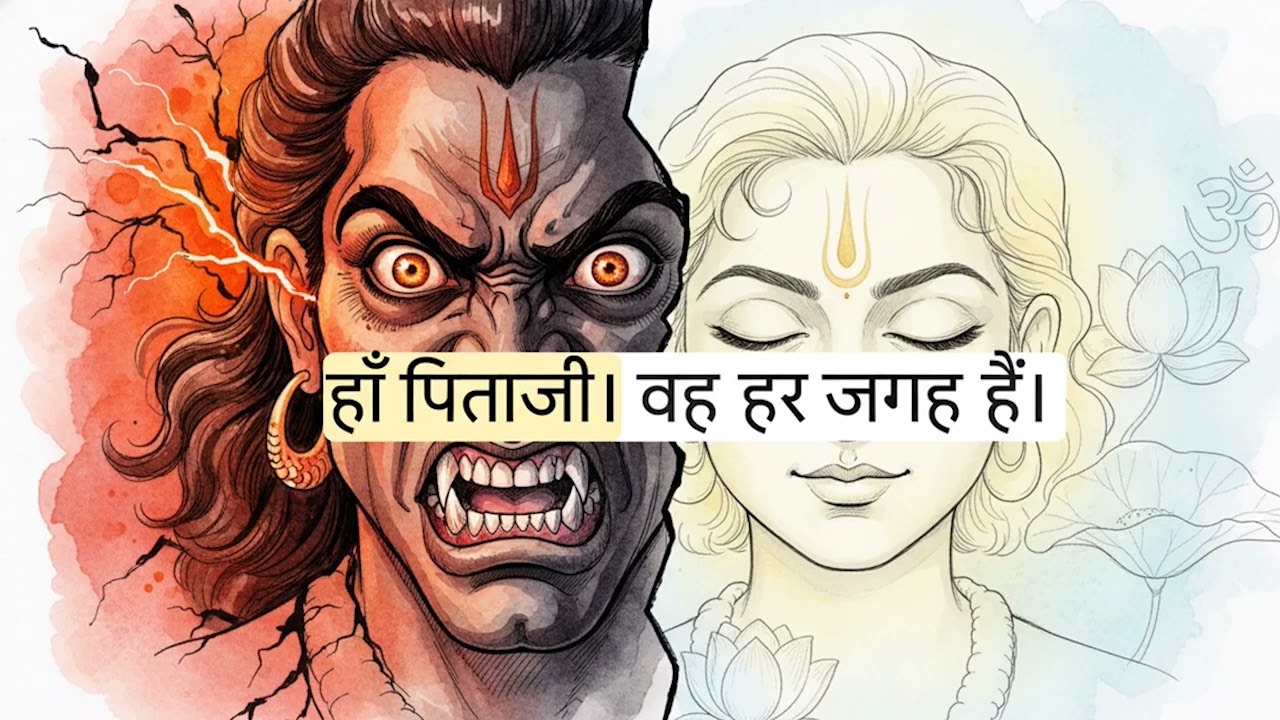 भक्त की पुकार पर प्रकट हुए भगवान 🔱|| खंभे से निकले भगवान – सच्ची पौराणिक कथा |भक्त प्रह्लाद की रक्षा