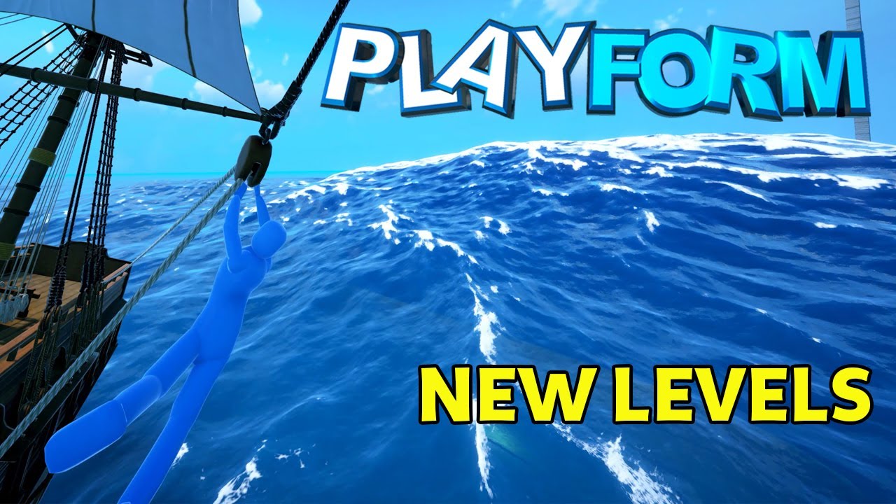 PlayForm: Human Dynamics - Update 10 - New Sandbox Levels, Waves, Ocean, and Sea