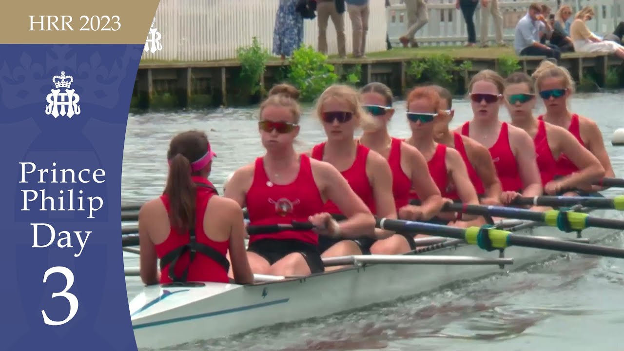 Marlow R.C. v Greenwich Crew, USA - Prince Philip Challenge Trophy | Henley 2023 Day 3