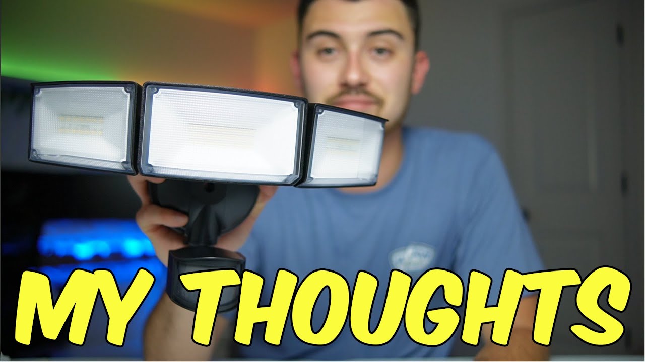 Review of the LUTEC 72W Motion Sensor Floodlight