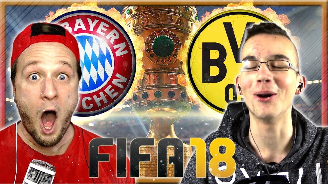 DFB POKAL FC Bayern München vs Borussia Dortmund | YouTuber Duell BenMasterful vs PacksUnited