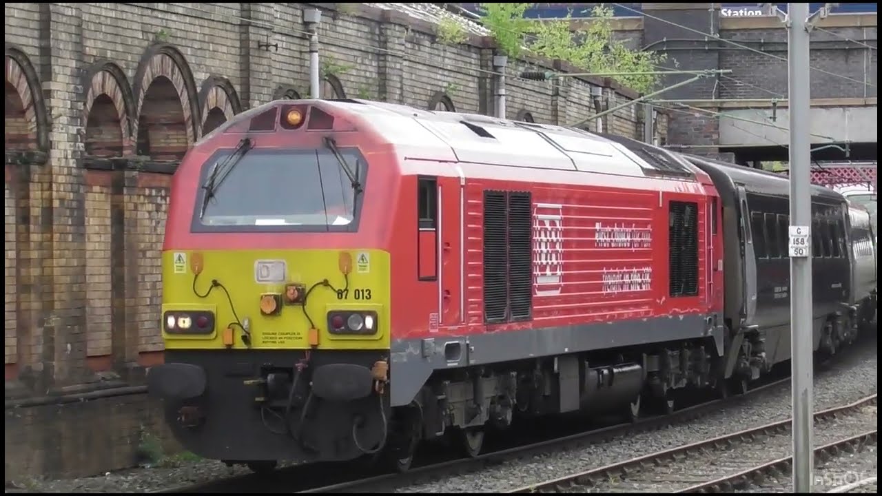 Trains at Crewe | April 2025