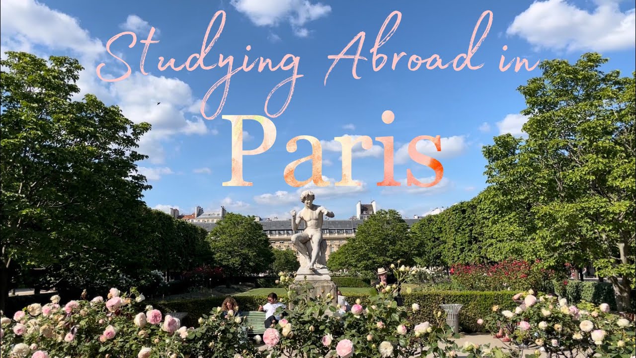 VLOG Studying Abroad in Paris / Almond Pain au chocolat, Park hopping, Eco-feminism festival