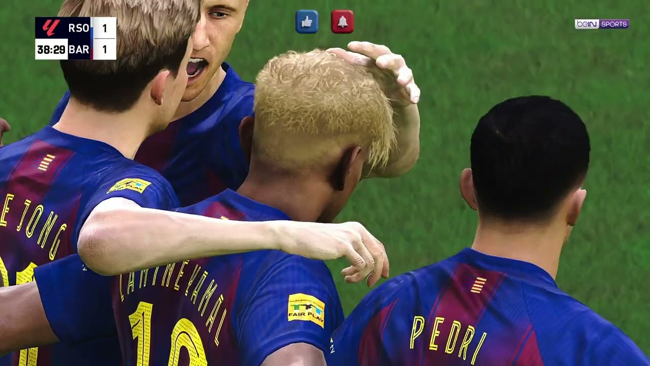 FL 26  REAL SOCIEDAD VS FC BARCELONA  FULL MATCH GAMEPLAY