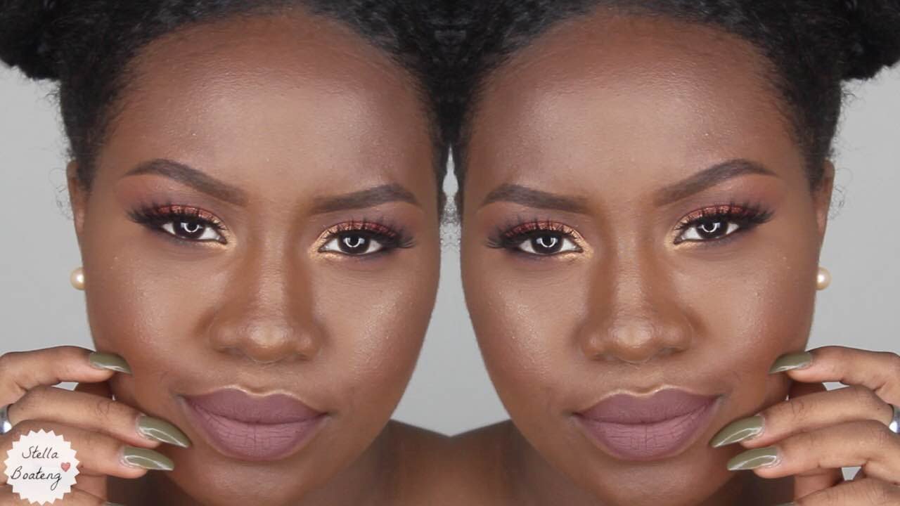 ∆ Sunset Glam ft Morphe 35O Palette | Stella Boateng