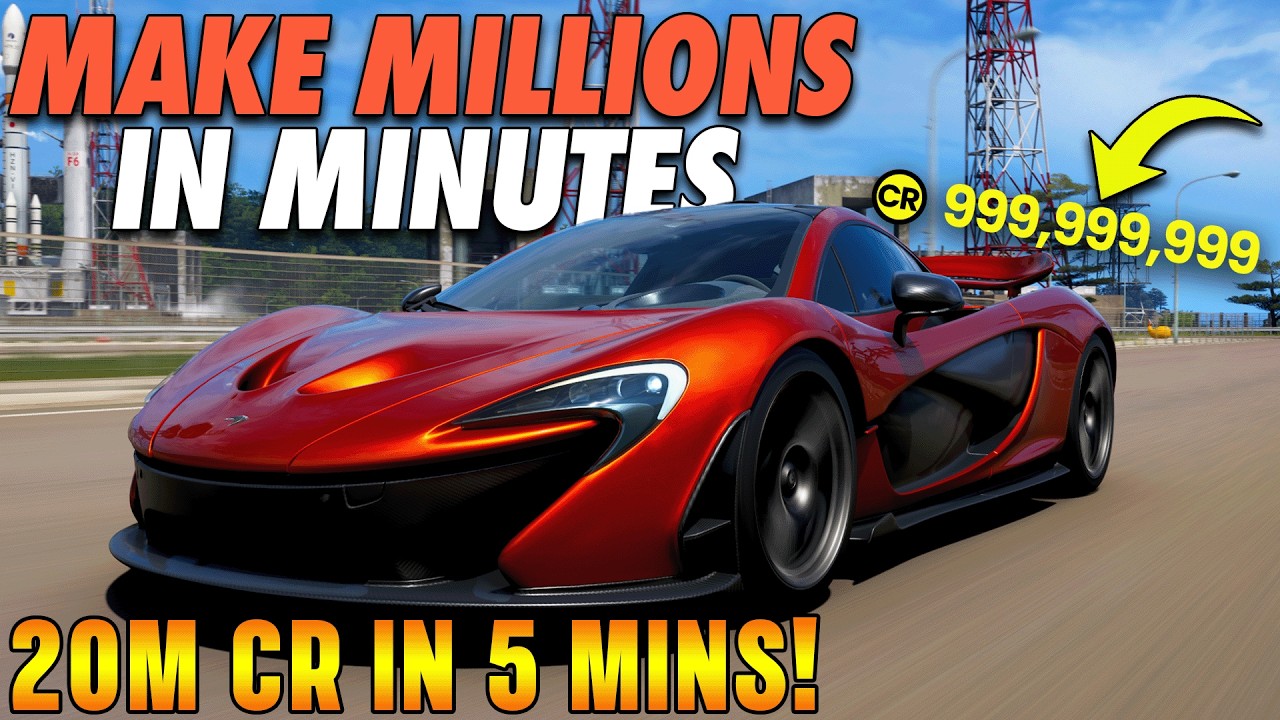 БЫСТРЫЙ заработок в Forza Horizon 6 &mdash; 20 МИЛЛИОНОВ кредитов за 5 МИНУТ &mdash; Глитч на бесконечные кре...