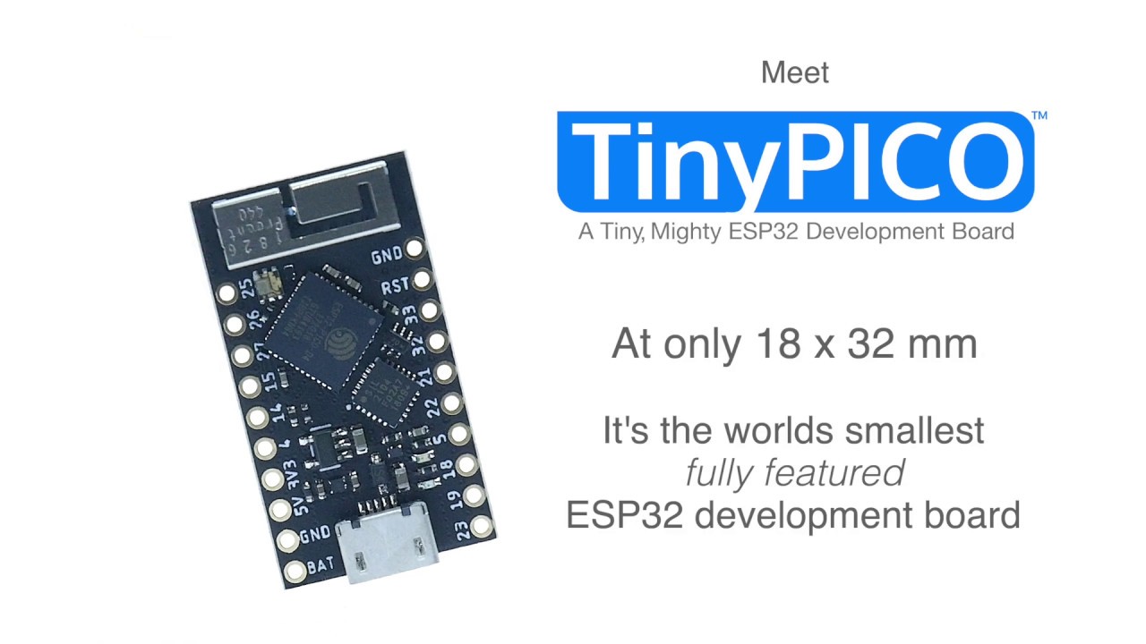 TinyPICO Showcase