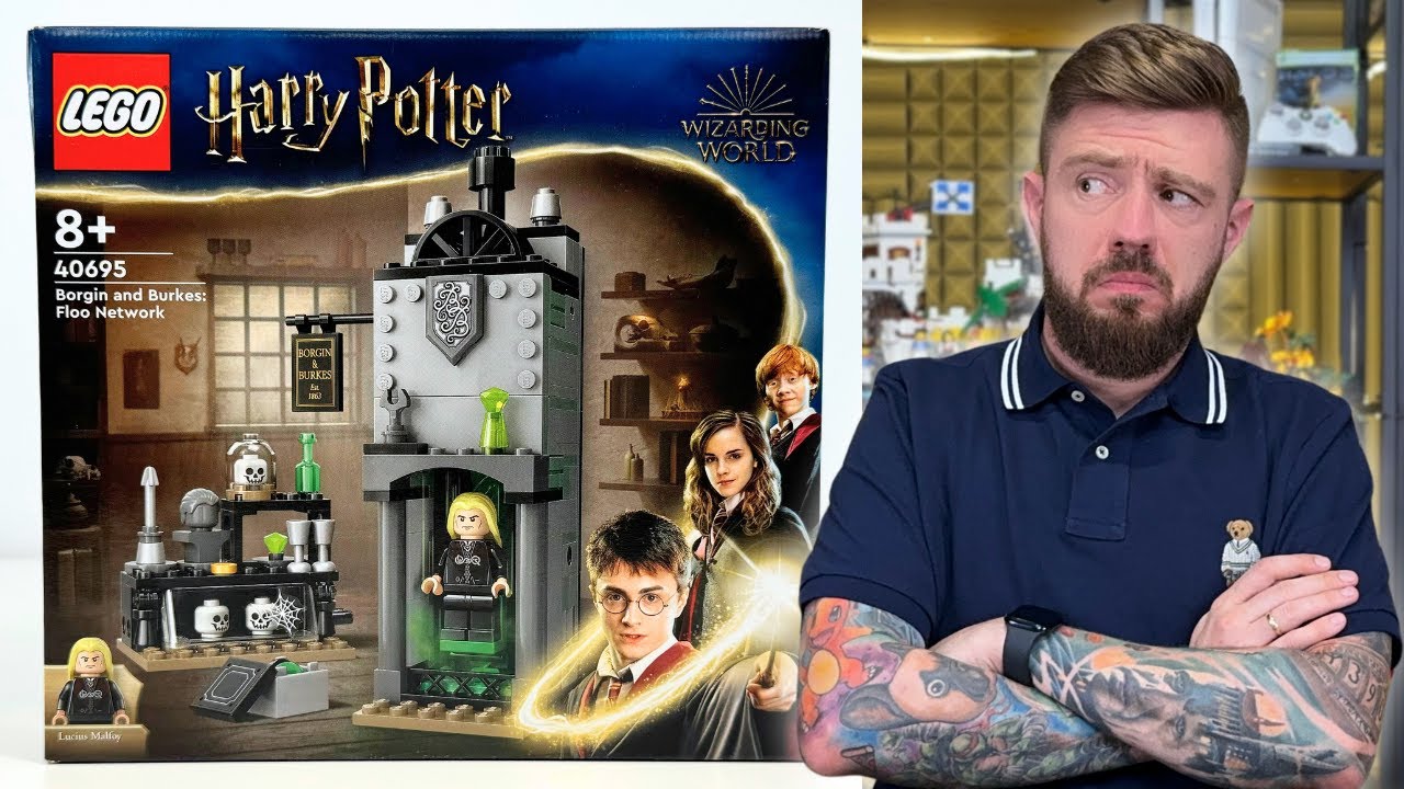 BORGIN & BURKES: SIEĆ FIUU 🪄 LEGO HARRY POTTER 40695 RECENZJA