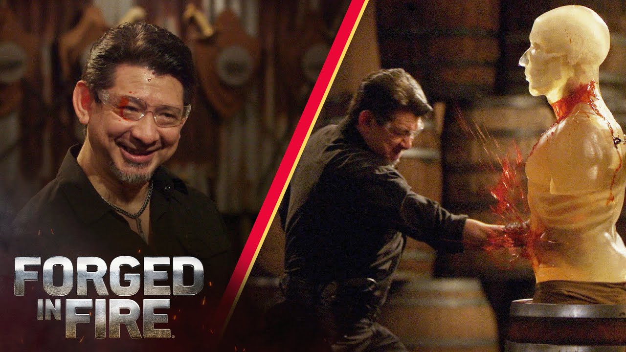 BEN ABBOTT'S STEEL CINQUEDEA CHALLENGE | Beat the Judges | Forged in Fire