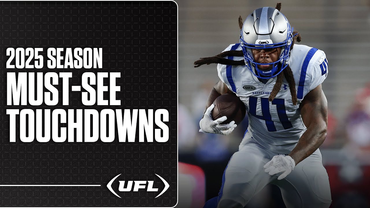 MUST-SEE Touchdowns of the 2025 UFL Season 🤯 | United Football League