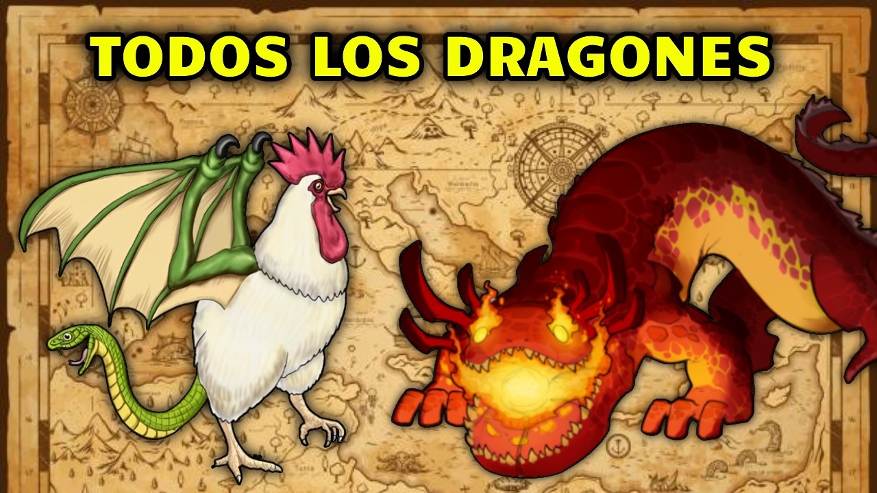 TODOS los DRAGONES del mundo en un video