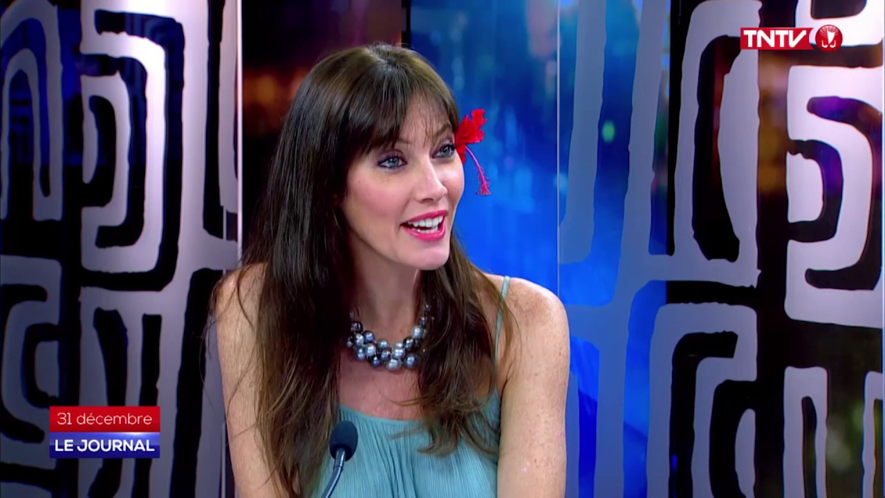 Mareva Galanter, invit&eacute;e du journal de TNTV