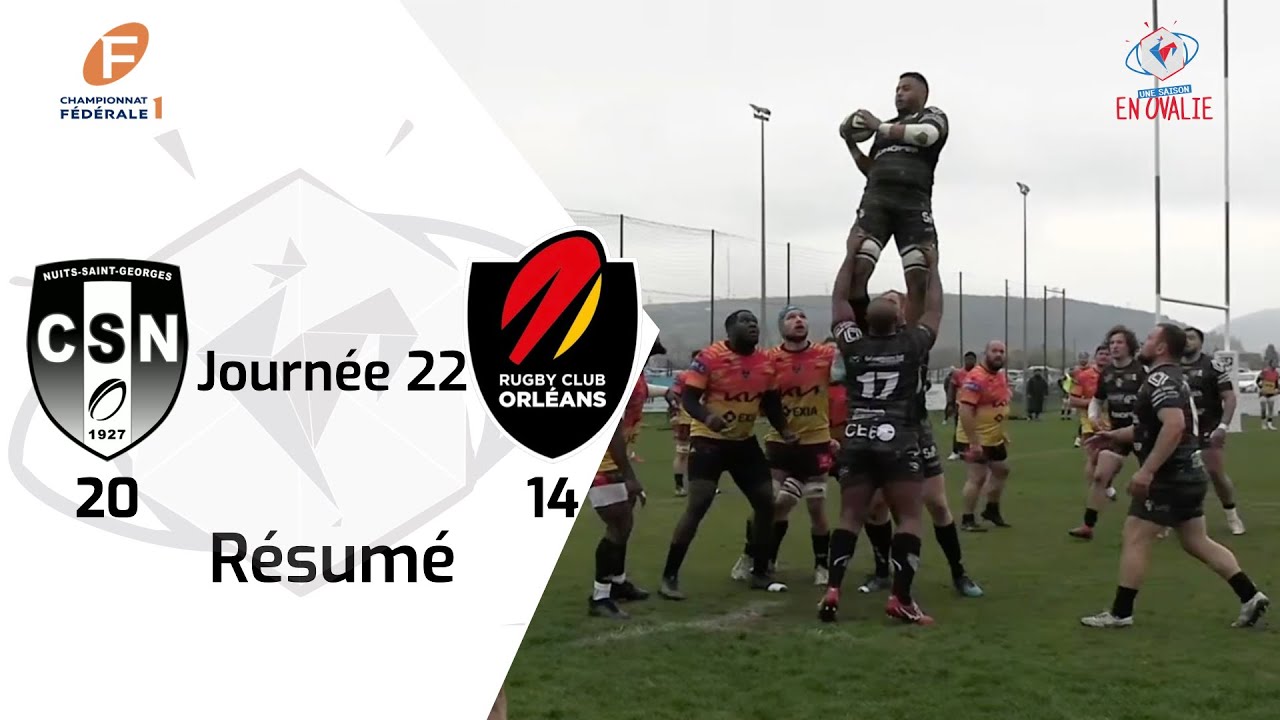 Résumé Club Sportif Nuiton et Rugby Club Orleans (RCO)