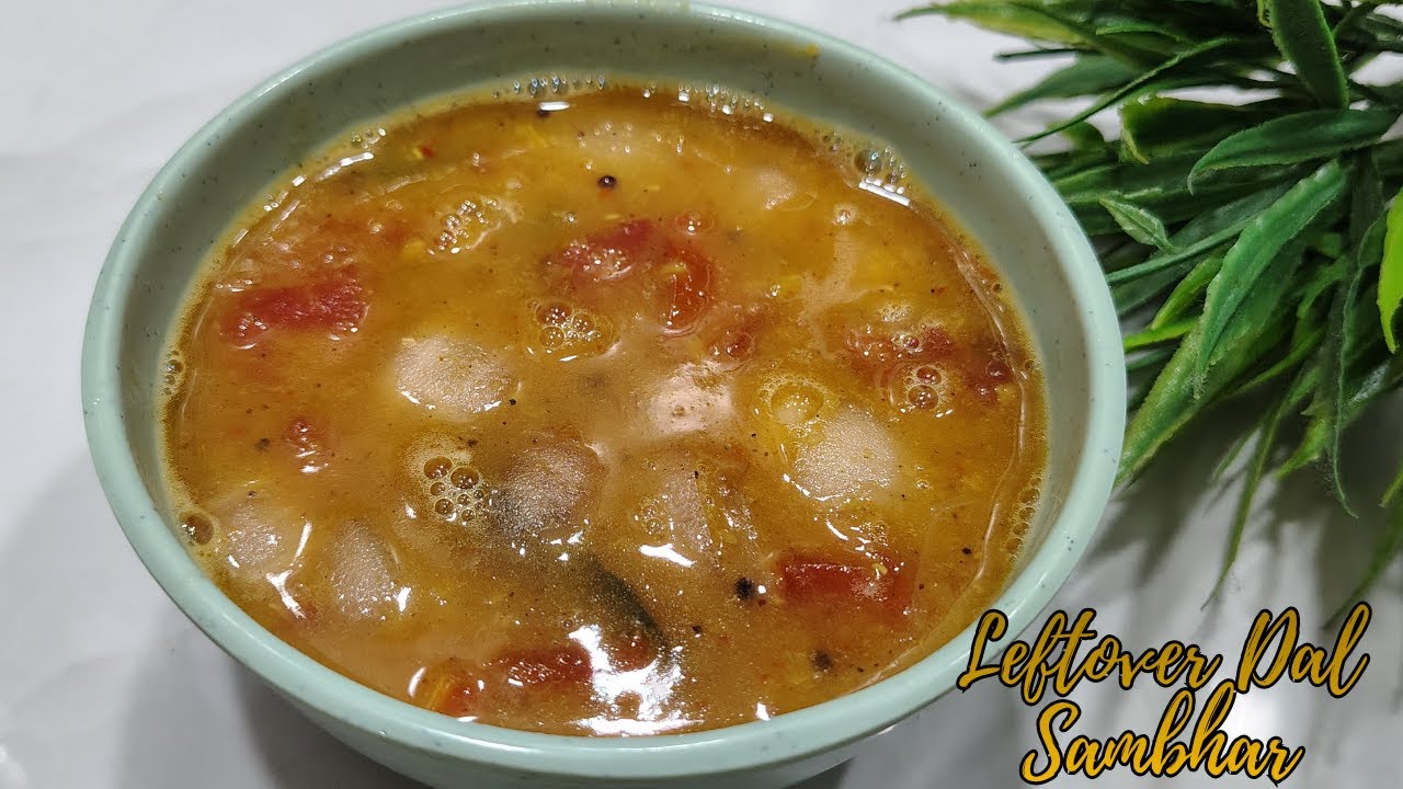 Sambar Recipe | Leftover Dal Sambar Recipe | Instant & Easy Sambar Recipe | Bushra’s Yummy Recipe